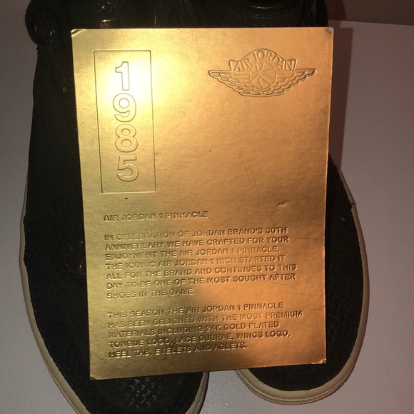 10.5 Air Jordan 1 Pinnacle - Picture 3 of 5